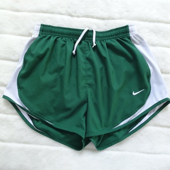 Nike Pants - Nike Lined Green Shorts Size Medium